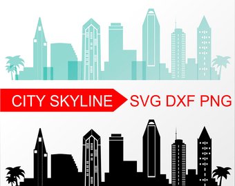 340x270 Baltimore Svg Vector Skyline Baltimore Silhouette Svg Dxf