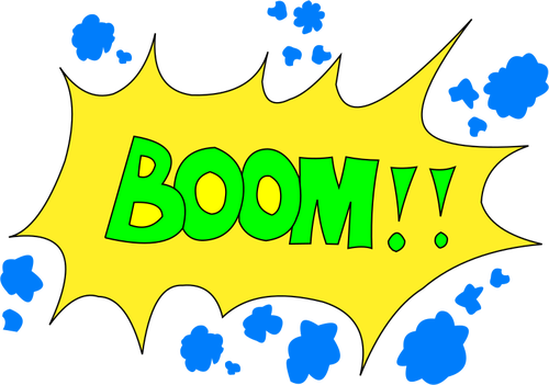 500x351 Boom'' Bubble Public Domain Vectors