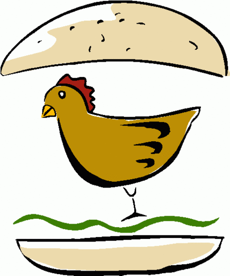466x559 Chicken Sandwich Clipart