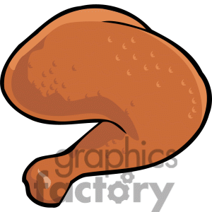 300x300 Clipart Chicken Leg