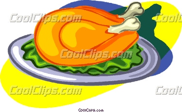 375x232 Clipart Cooked Chicken