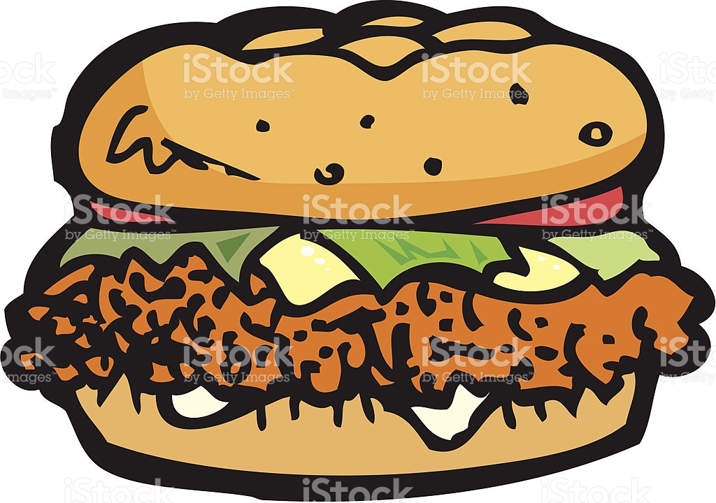 1024x720 Chicken Sandwich Clipart Chicken Sandwich Vector Id165637439