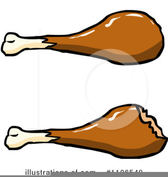 571x600 Free Clipart Chicken Drumstick Free Images