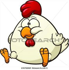 236x239 Cartoon Chicken Giving The Thumbs Up. Vector Clip Art Illustration