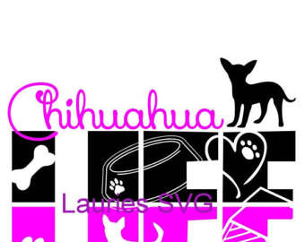 340x270 Chihuahua Svg Etsy