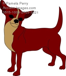 258x300 Clip Art Image Of A Chiuaua Pup