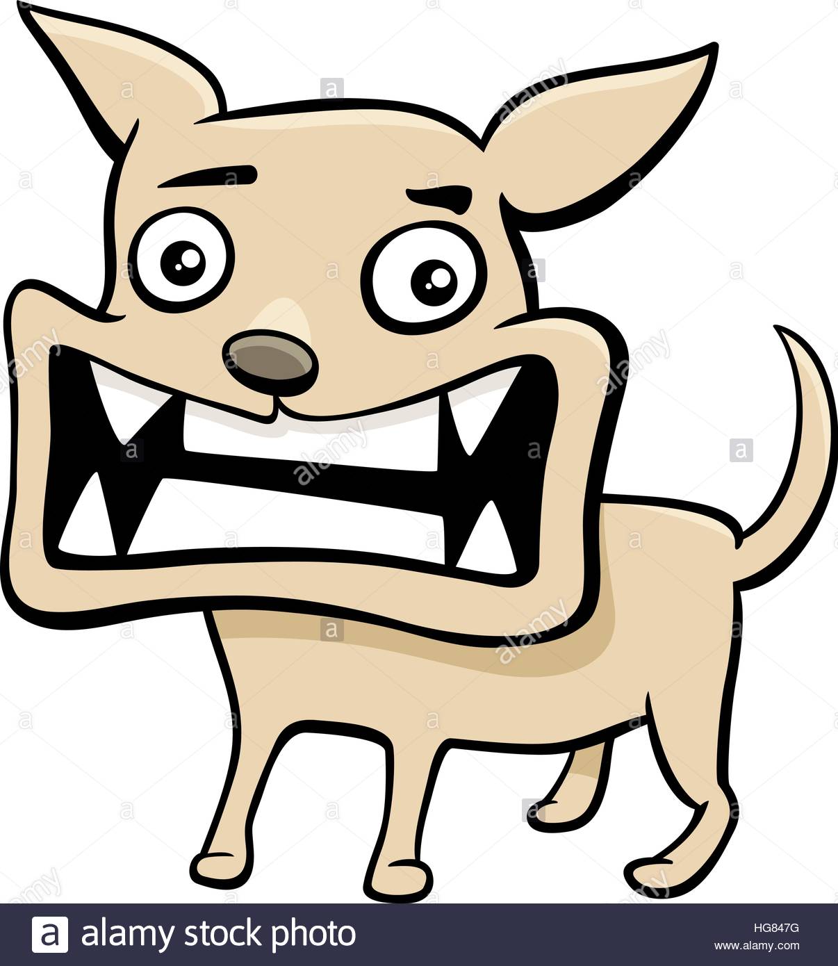 1206x1390 Angry Dog Stock Vector Images