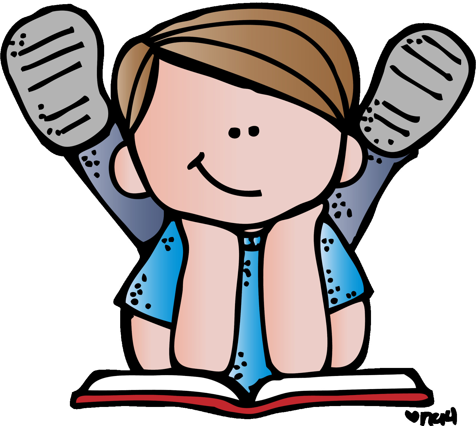 1600x1431 Free Educational Clipart Clip Art Children Reading Books 202