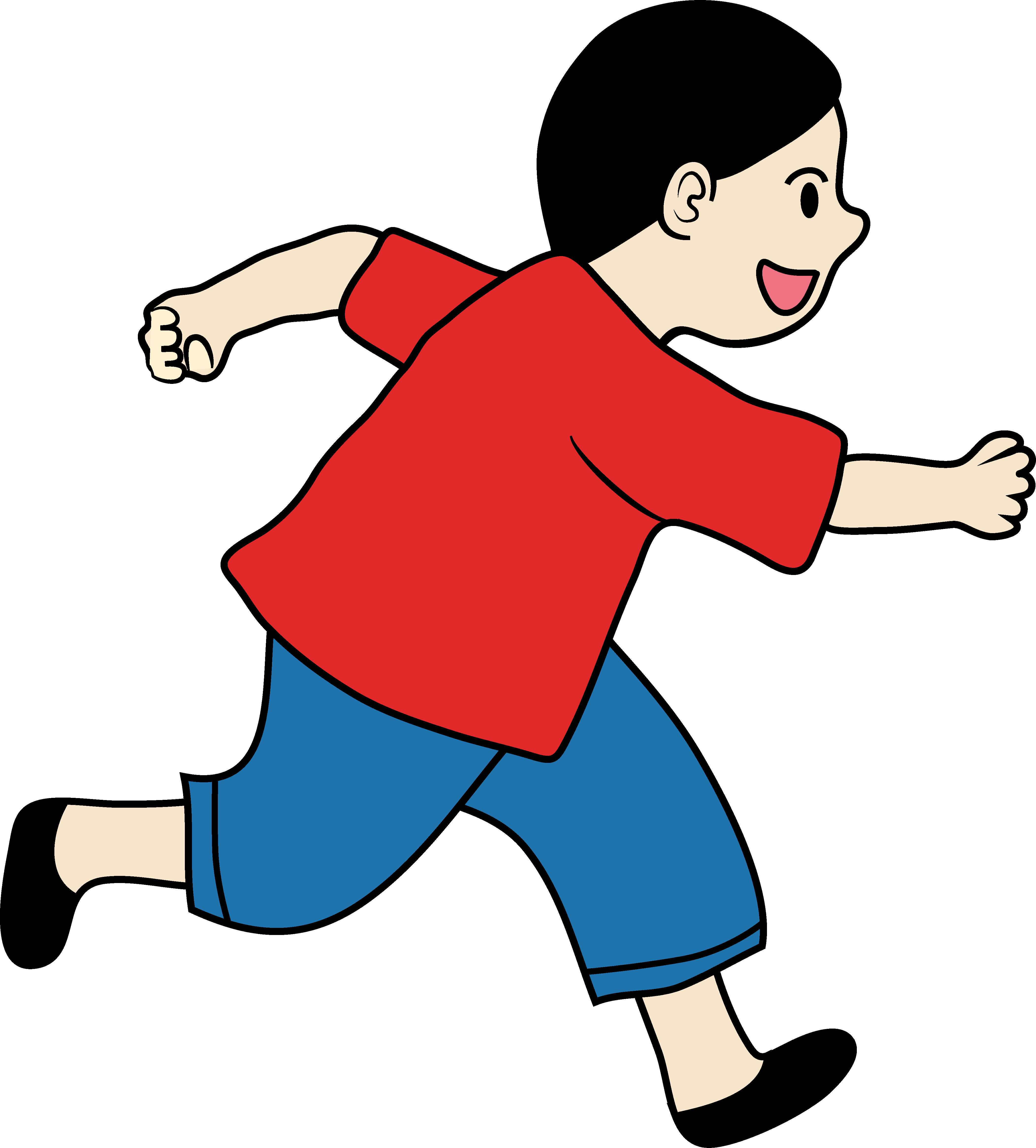 Children Running Clipart at GetDrawings | Free download