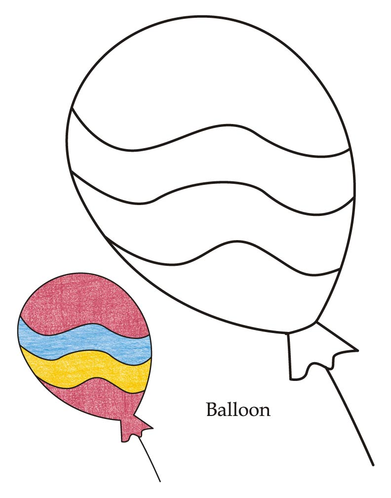 792x1008 Unsurpassed Coloring Pages Of Balloons Special Balloon Colouring 0