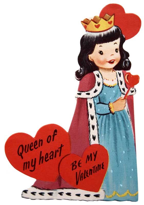 561x800 Vintage Queen Of Heart's Children's Valentine @ Vintage Fangirl