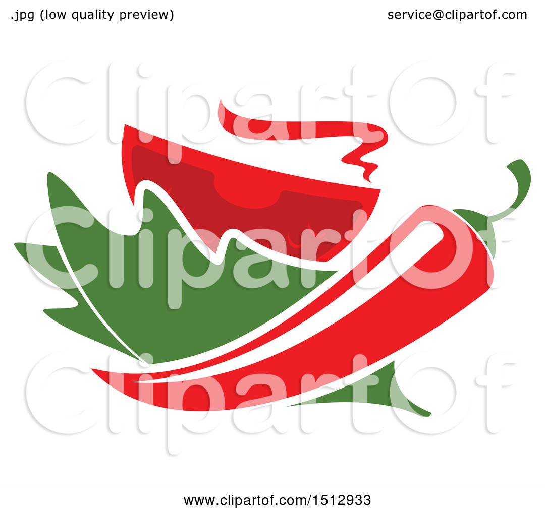 1080x1024 Clipart Of A Mexican Chile Pepper, Lettuce And Tomato Design