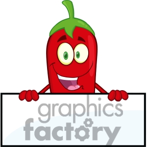 300x300 Clip Art Smiling Red Chili Clipart Panda