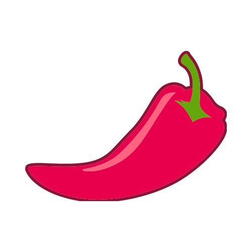500x500 Chili Pepper C Clip Art