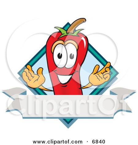 450x470 Clipart Picture Of Chili Pepper Mascot Cartoon Character