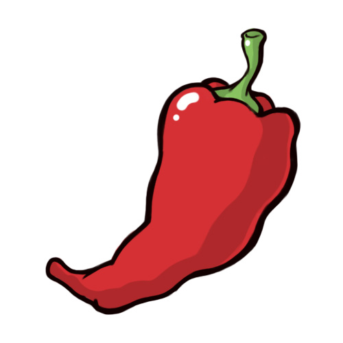 500x500 Red Chili Pepper Clipart Kid