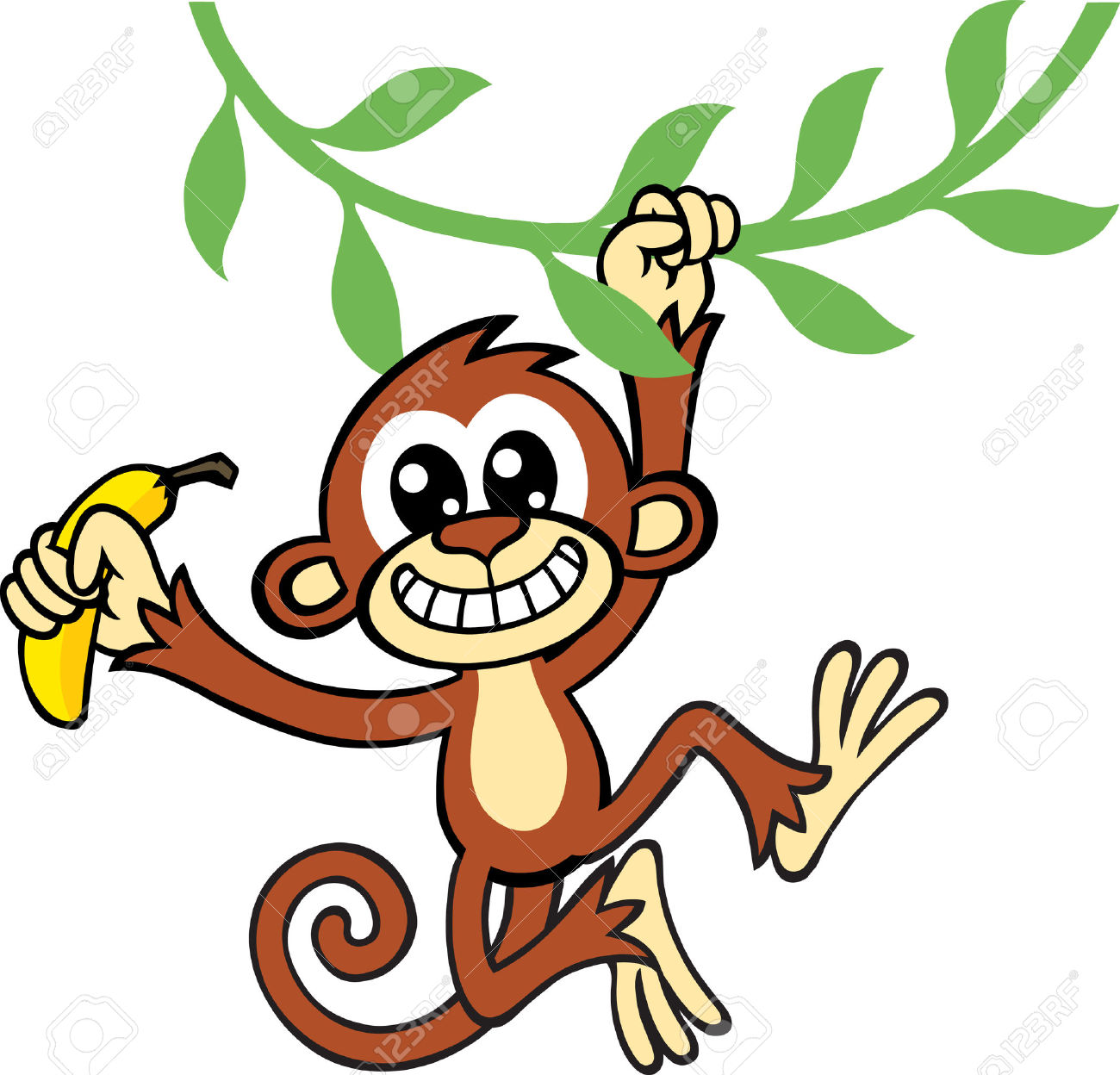 1300x1248 Clip Art Monkey Clip Art Images