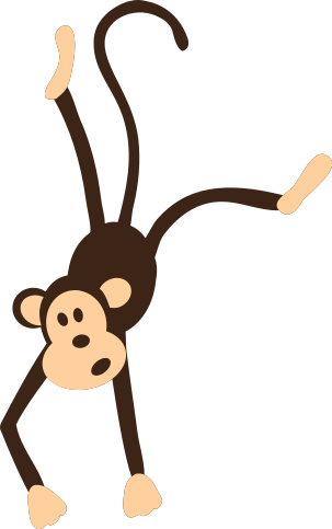 303x483 Primate Clip Art Download