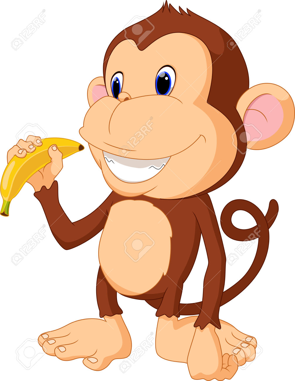 1006x1300 Banana Clipart Chimpanzee