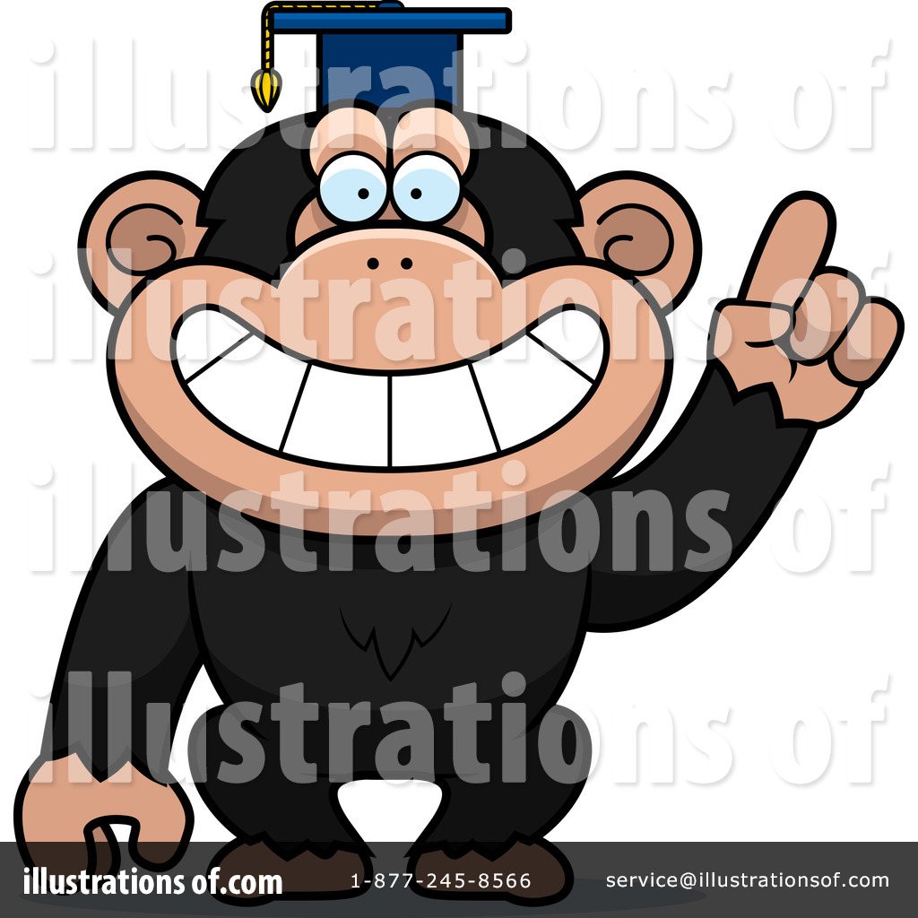 1024x1024 Chimpanzee Clipart
