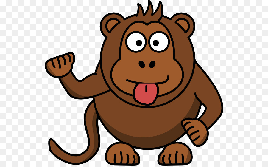 900x560 Drawing Monkey Clip Art