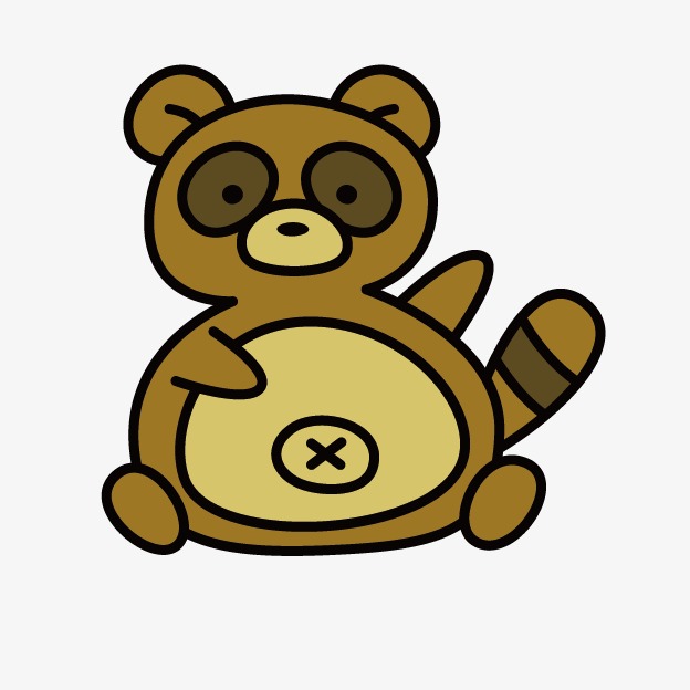 624x624 Cartoon Chinchilla, My Neighbor Totoro, Hand Painted Png Image