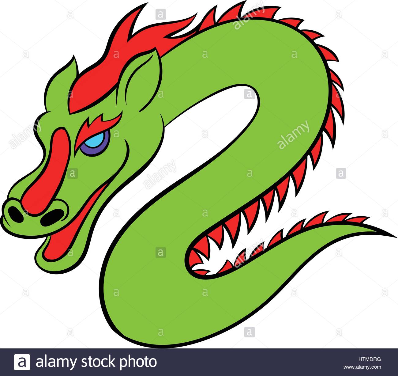 1300x1227 Green Chinese Dragon Icon Cartoon Stock Vector Art Amp Illustration