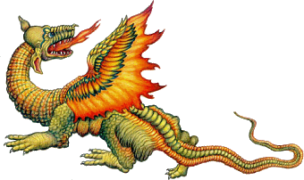 340x202 Free Clipart Of Chinese Dragons