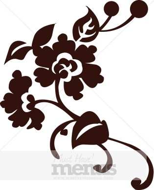 315x388 Asian Flower Clipart Chinese Restaurant Clipart