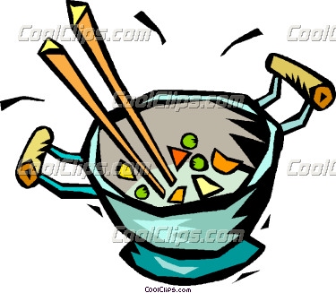 375x327 Stir Fry Clip Art Clipart Collection