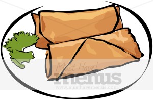 300x196 Bright And Modern Chinese Food Clipart Spring Roll Restaurant