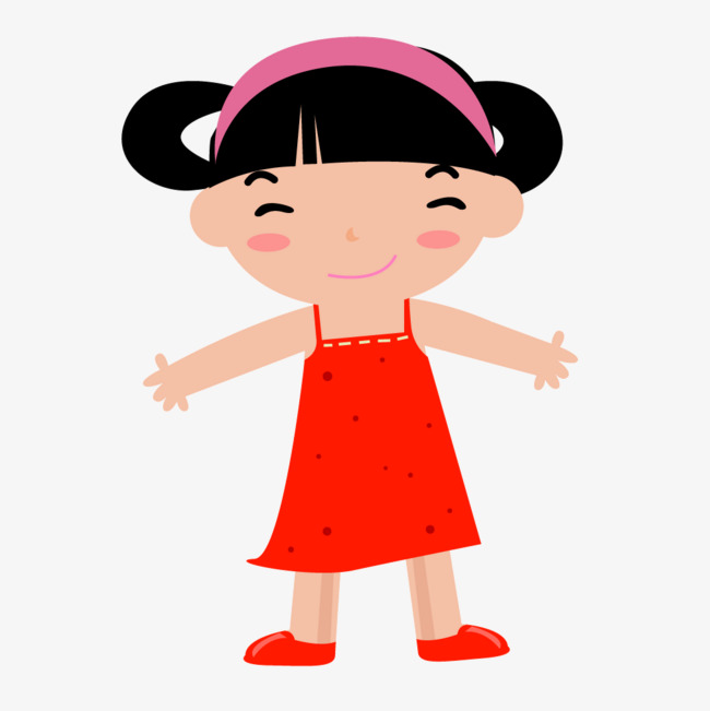 650x651 Red Chinese Girl Student, Red, China, Little Girl Png And Vector