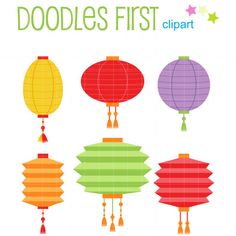 236x236 Chinese Lantern Numbers For Scrapbooking Card Making Cupcake