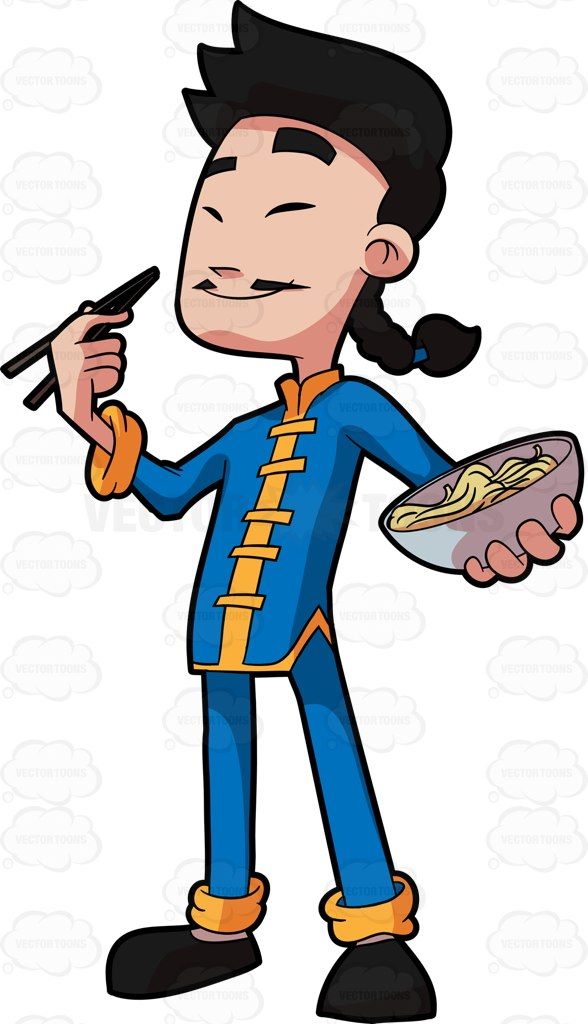 588x1024 A Chinese Man Eating Noodles Chinese Man