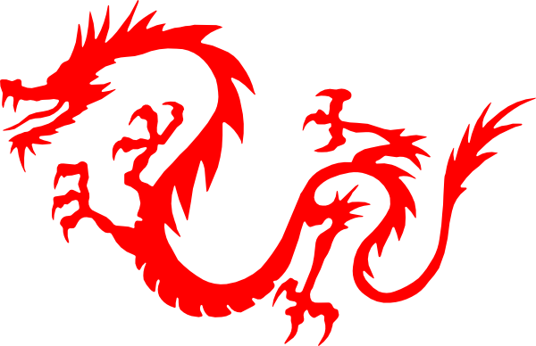 600x388 Clipart Chinese Dragon Dragon Red Clip Art