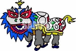 300x205 A Chinese New Year Dragon