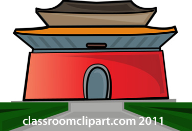 375x256 Chinese Temple Clipart