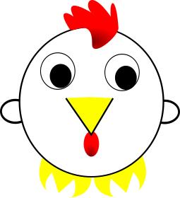 255x280 Chinese Zodiac Rooster Clipart