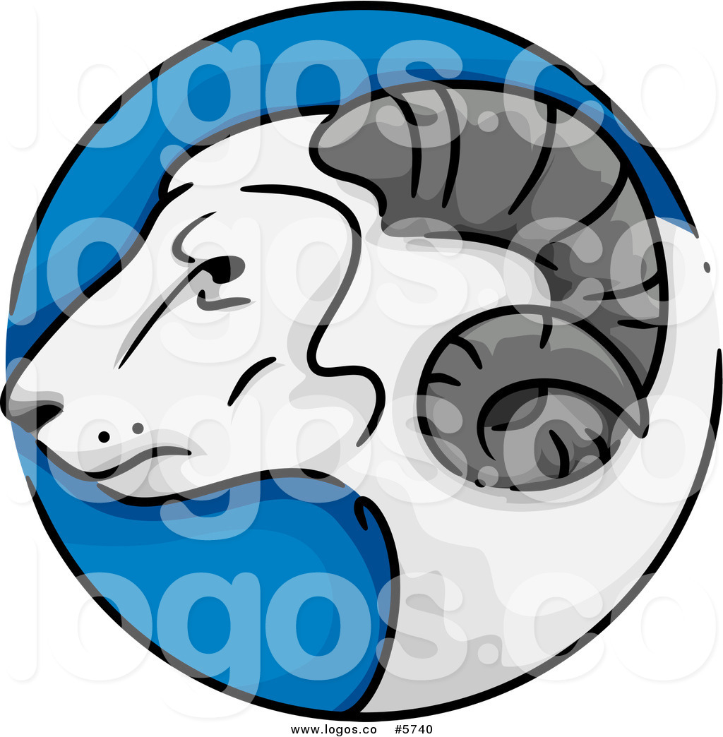 1024x1044 Royalty Free Vector Of A Logo Of A Year Of The Goat Chinese Zodiac