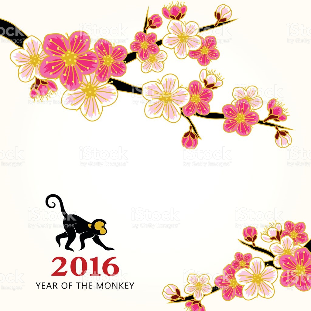 1024x1024 Chinese New Year Flowers Clipart