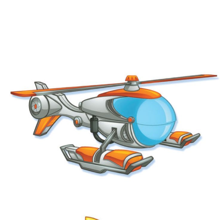 736x736 Helicopter Blades Clipart