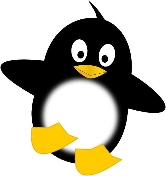 555x590 Penguin Like Clipart