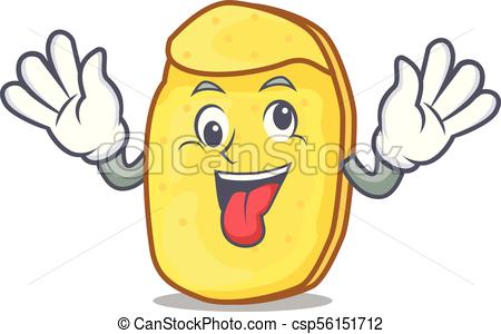 450x300 Crazy Potato Chips Mascot Cartoon Vector Illustration Vector Clip