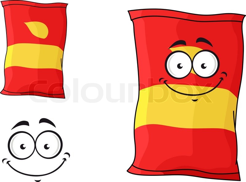 800x593 Potato Chips Clipart