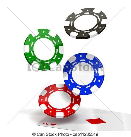 450x470 Amazing Poker Chip Clip Art