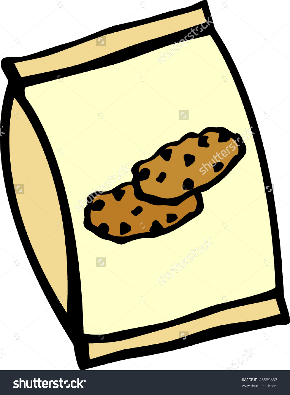 1176x1600 Bag Of Chocolate Chips Clipart