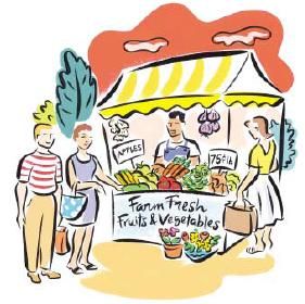 281x280 Market Day Clip Art Find Local Farmers Markets