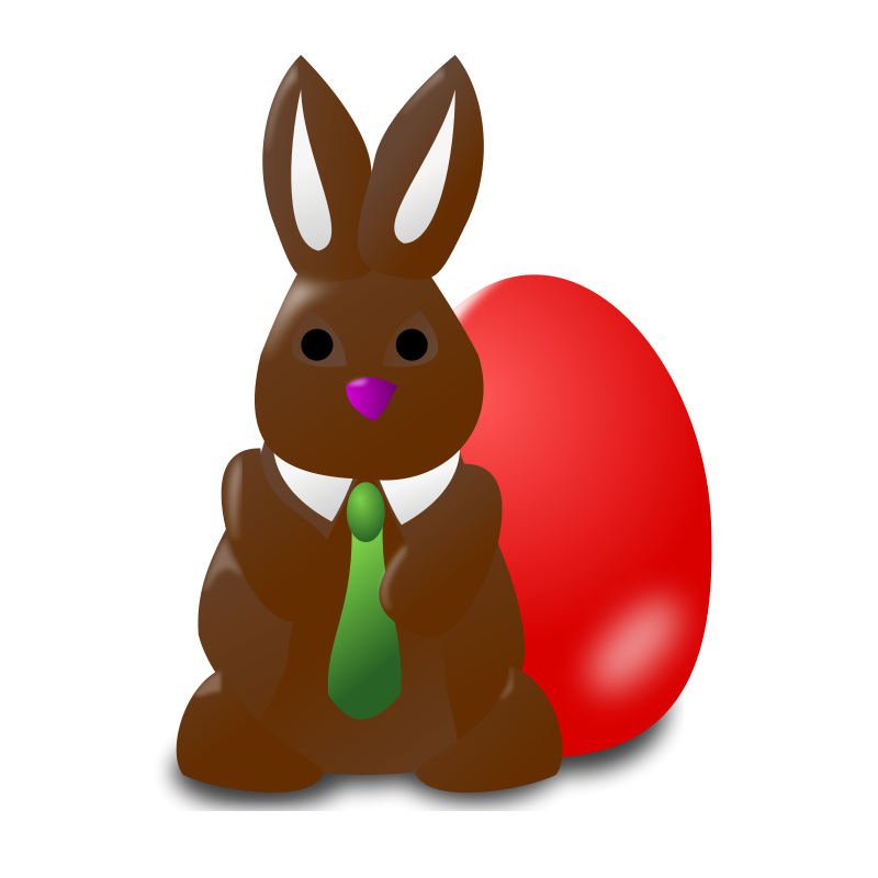 800x800 Chocolate Bunny