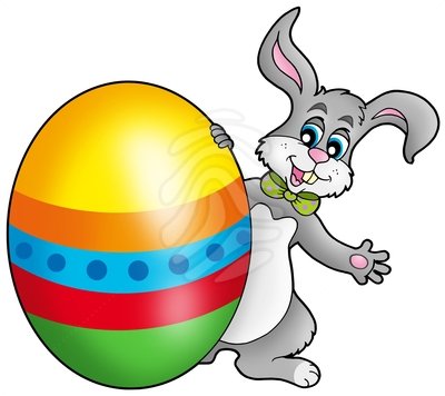 400x356 Bunny Clipart Easter Bunny Egg