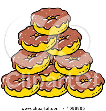 450x470 Clip Art Donut Tray Clipart